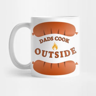 Dads Cook Outside Mug